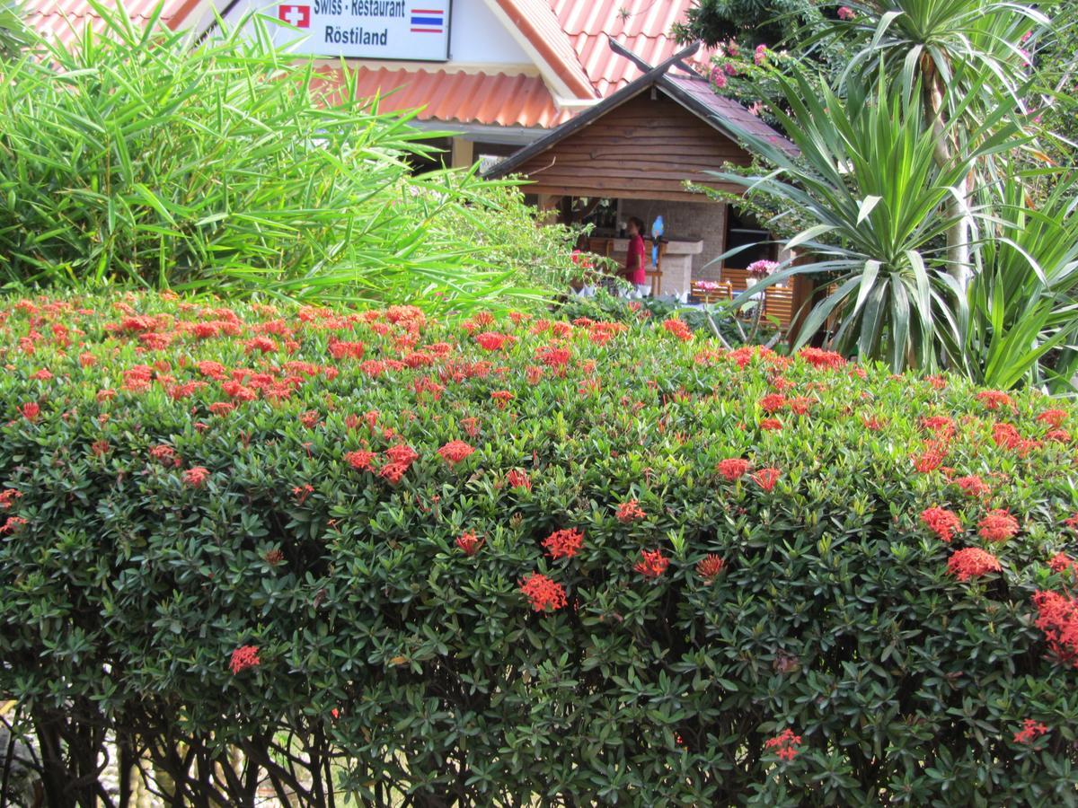 Flower Paradise Bungalows & Swiss Restaurant Roestiland Lamai Beach  Exterior photo